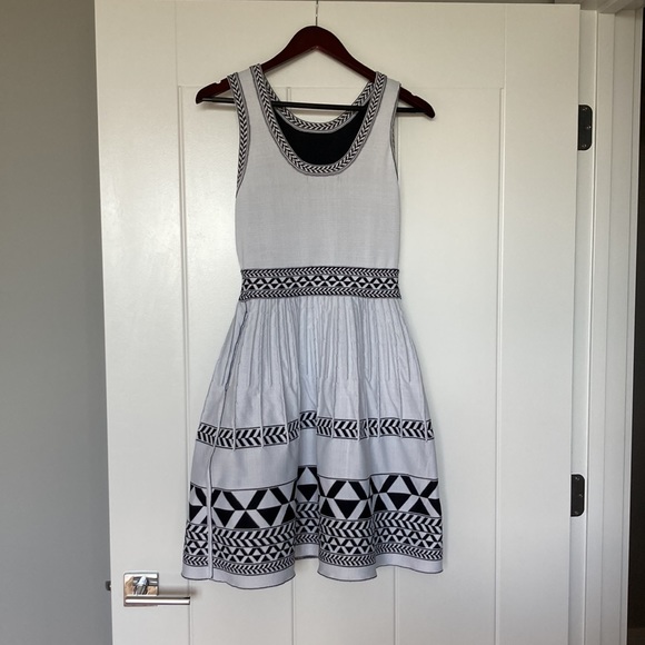 Maje Reversible A-line dress - Picture 6 of 7